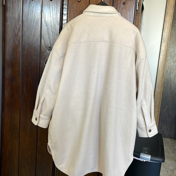 Banana republic barn jacket! Beautiful neutral color! NWT - Picture 6 of 8